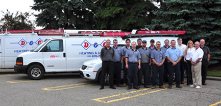 Heating and Cooling Staff - Livonia, MI - D&G Heating and Cooling